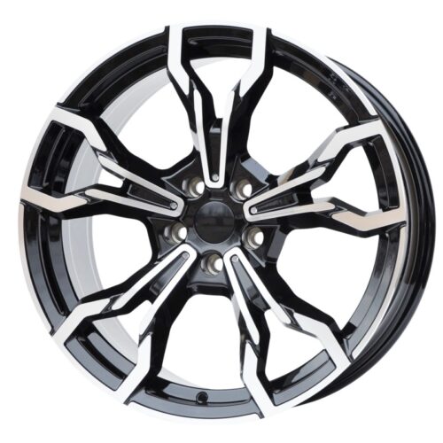 cerchi in lega BMW style 765M black diamond da 18″ in 5/120 canale 8 ET 43