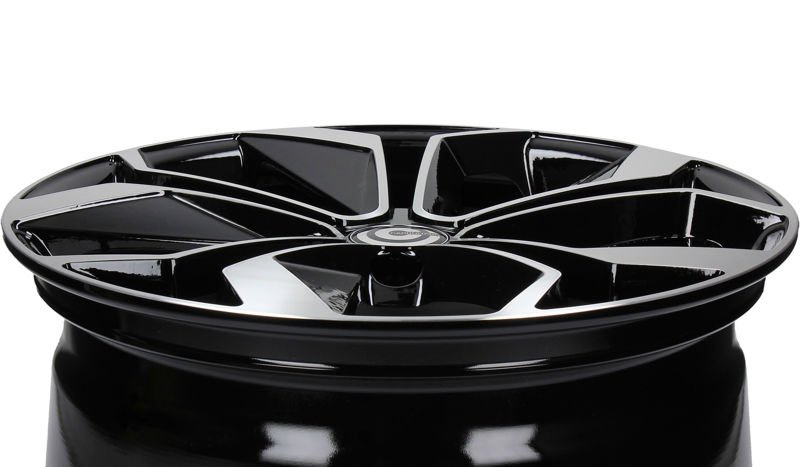 cerchi in lega Carbonado Raptor black front polished 15" 5x114.3 canale 6,5 ET 40 - immagine 4