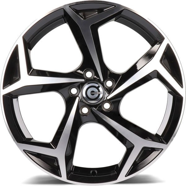 cerchi in lega Carbonado Tropico black front polished 15" 5x100 canale 6 ET 38 - immagine 4